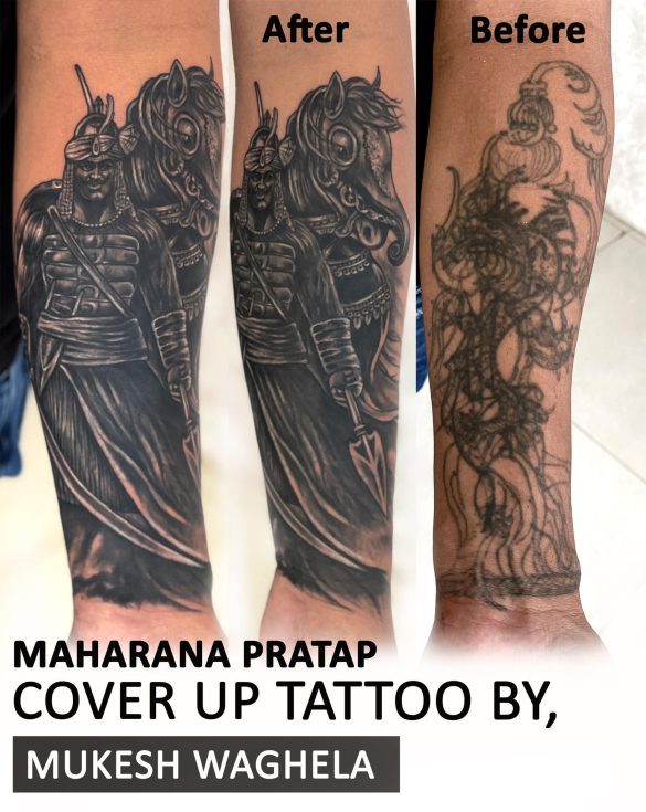 Maharana Pratap🗡️⚔️🏹 Prince Tattoo Studio Bhuj | By Prince Tattoo  studioFacebook