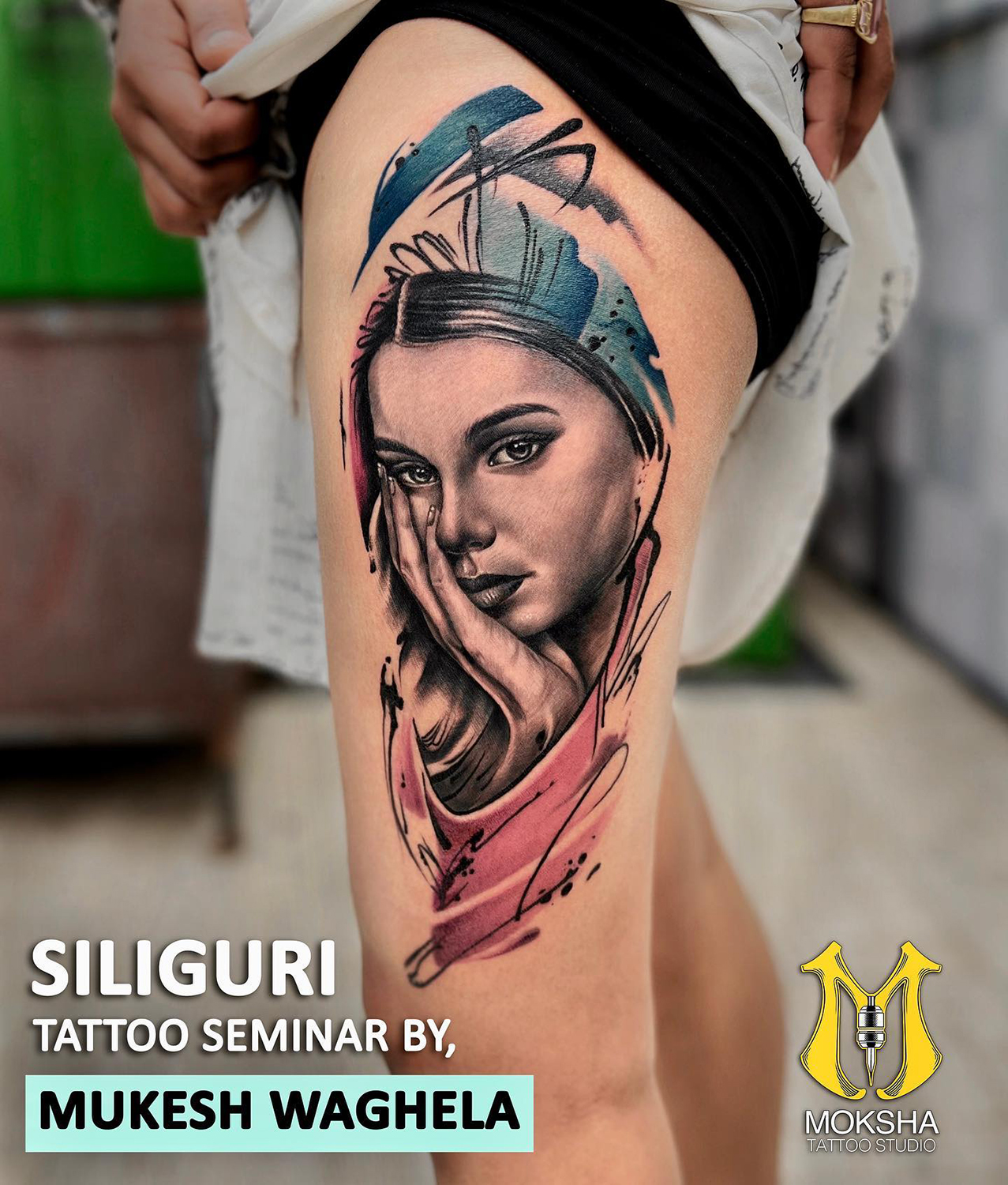 Valkyrie Tattoo By Mukesh Waghela The Best Tattoo Artist In Goa at Moksha  Tattoo Studio Goa, India. - Best Tattoo Studio Goa, Safe, Hygienic - Moksha  Tattoo